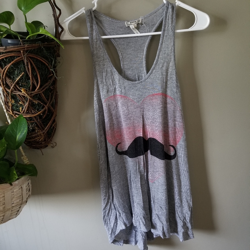 Kirra Womens Moustache Tank